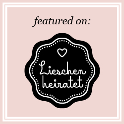 Featured on lieschen-heiratet.de